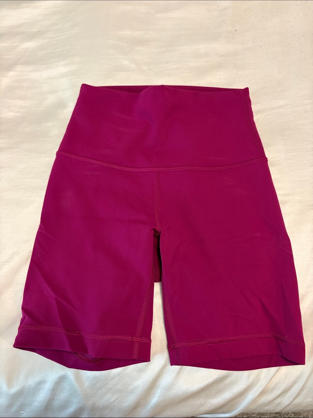 lululemon athletica High-Waist Fuchsia Bike Shorts